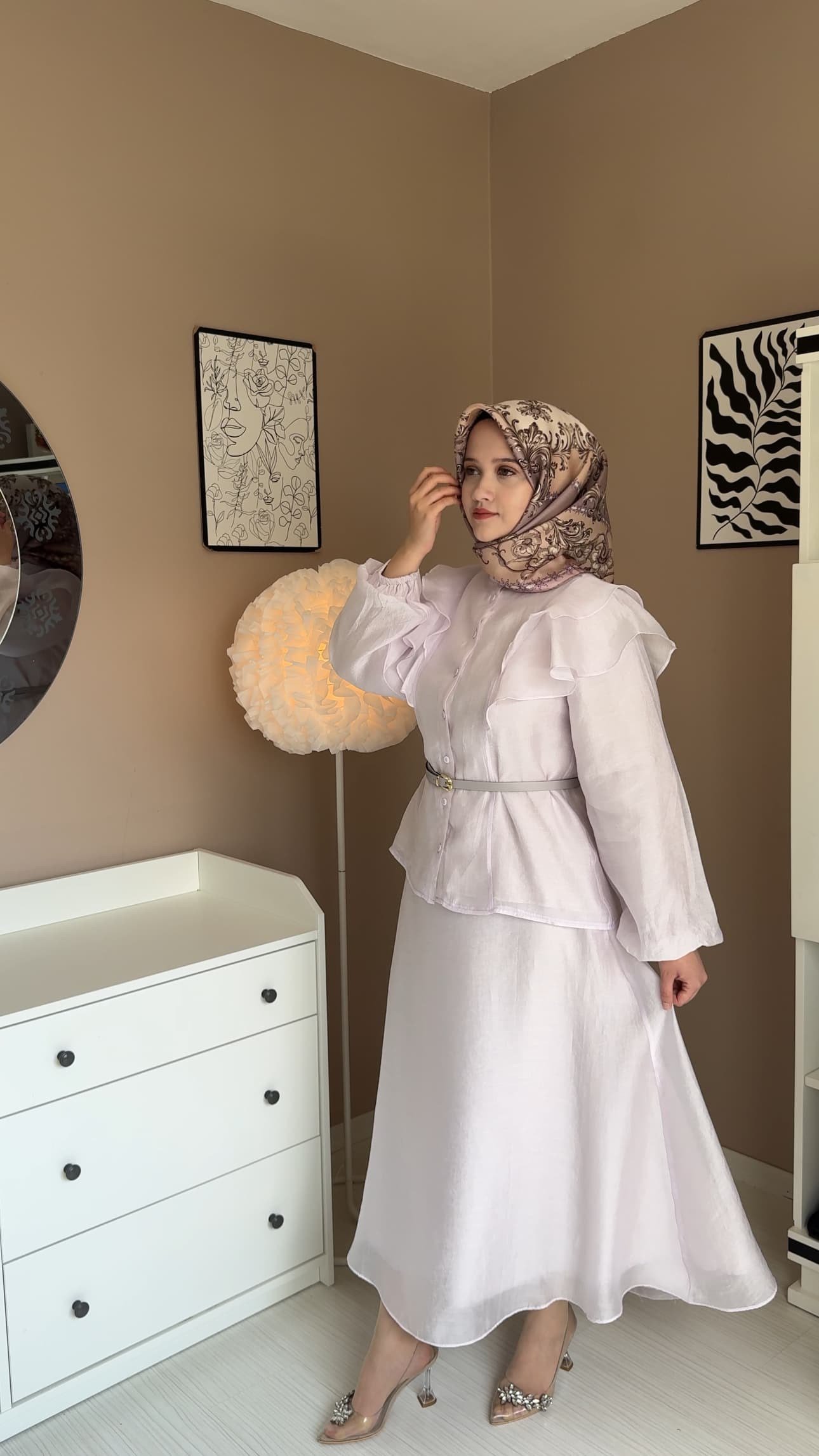 Menam Toz Pembe Etekli Takım