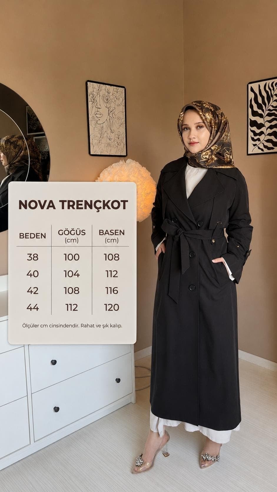 Nova Acı Kahve Trençkot
