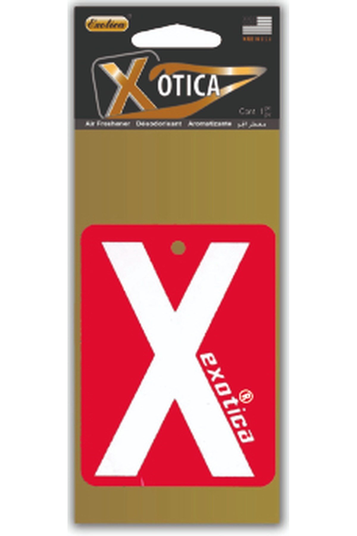 Fresheners Original X Card Bubble Gum Oto Asma Koku (Made In Usa)