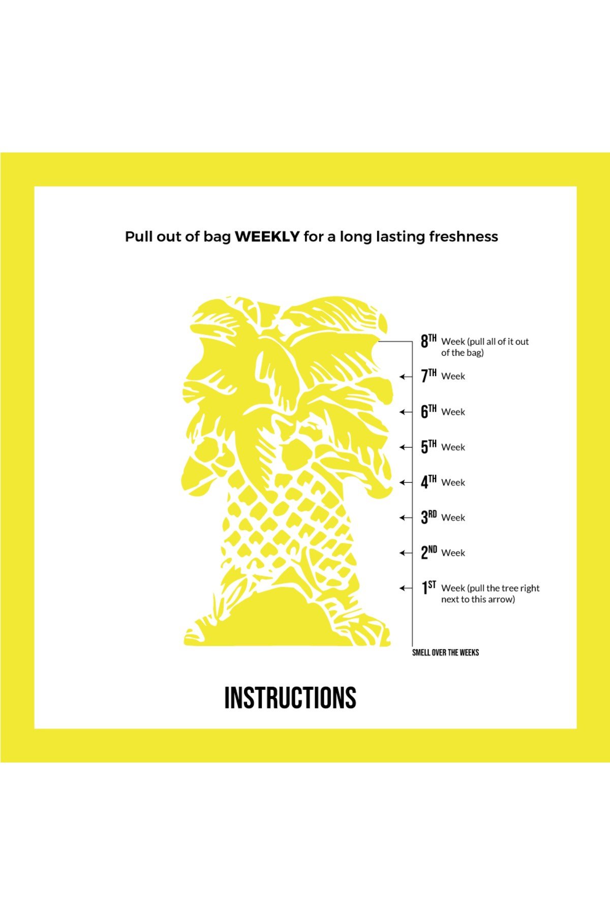 Fresheners Palm Tree Vanilla Oto Asma Koku (Made In Usa)