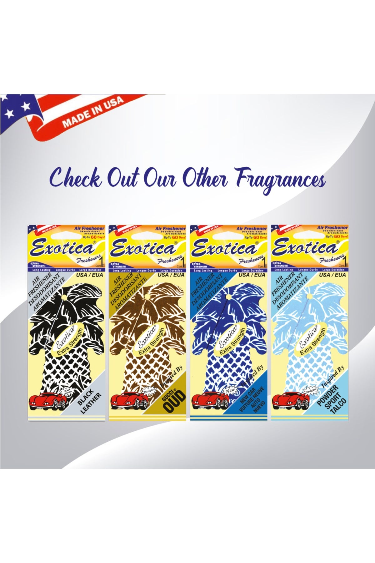 Fresheners Palm Trees Fresh Spring Oto Asma Koku (Made In Usa)