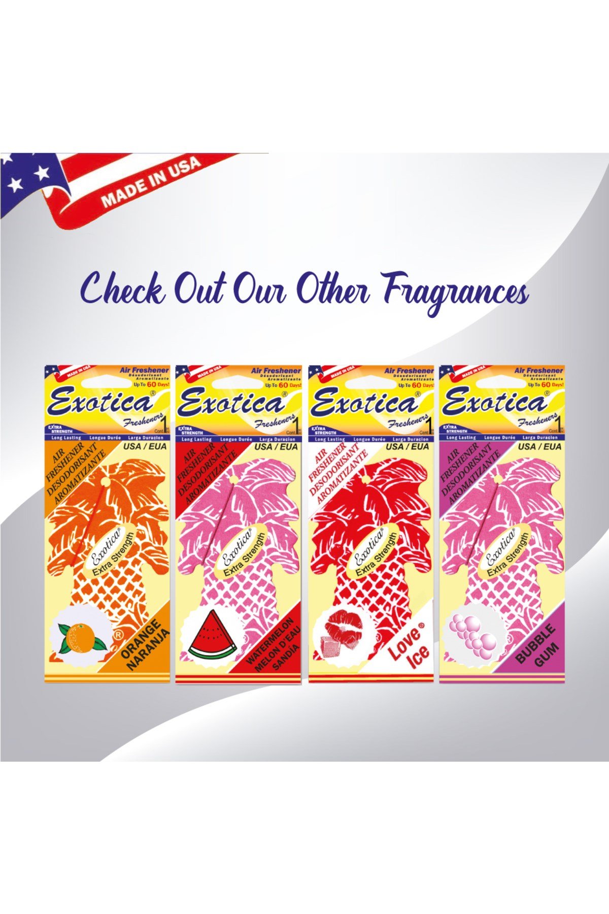 Fresheners Palm Trees Peach Oto Asma Koku (Made In Usa)