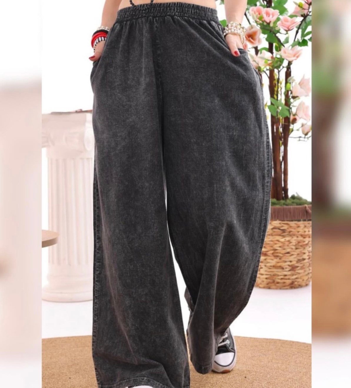 %100 PAMUK PANTOLON 