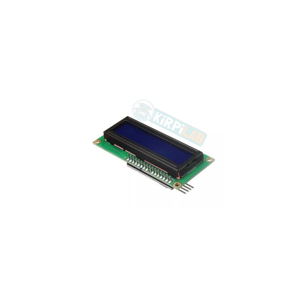 16x2 LCD Ekran – I2C Lehimli Mavi Display