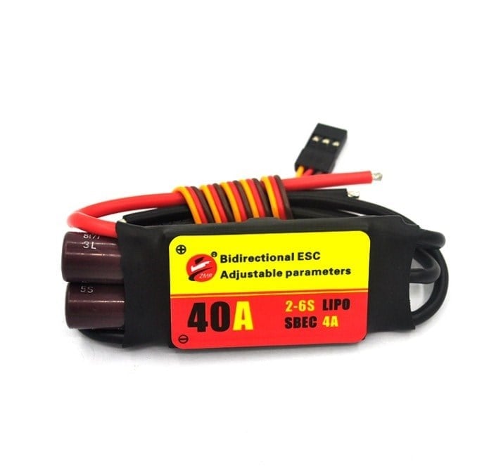 Bidirectional ESC 40A - Su Altı Motoru ile Uyumlu Çift Yönlü ESC