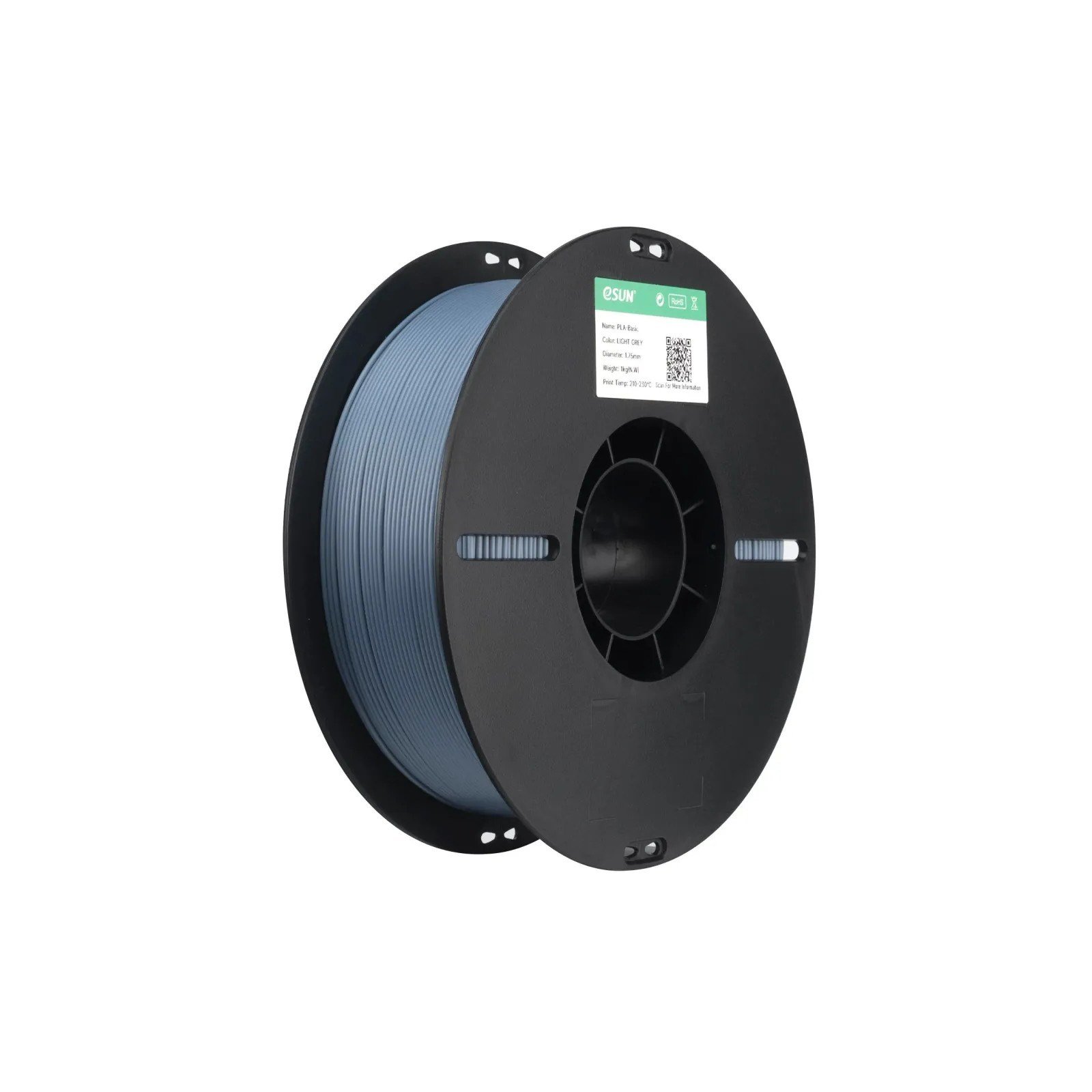 eSUN PLA Basic Açık Gri Filament 1.75mm 1 Kg
