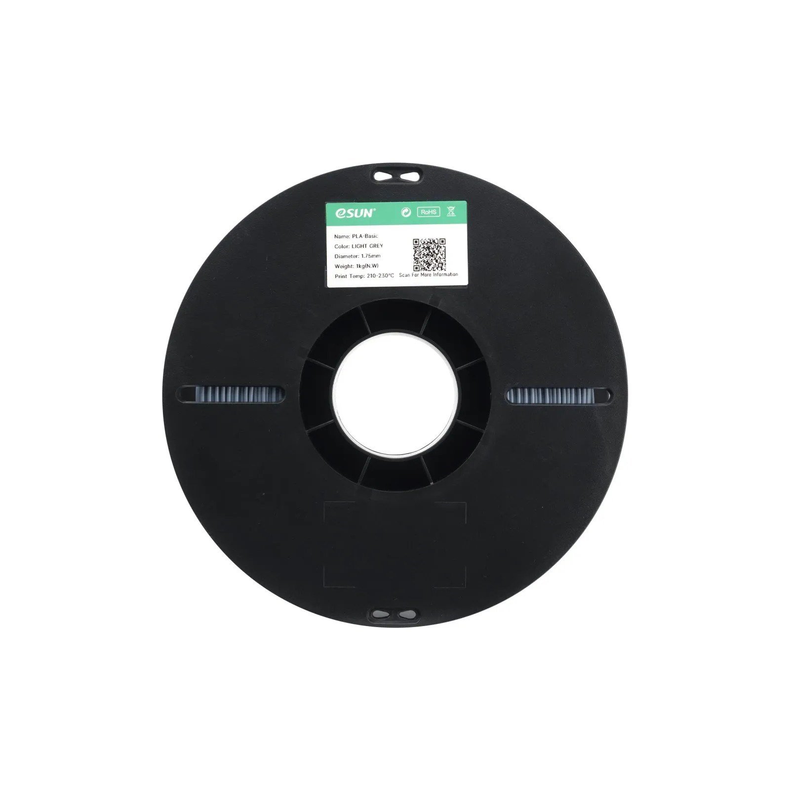 eSUN PLA Basic Gri Filament 1.75mm 1 Kg