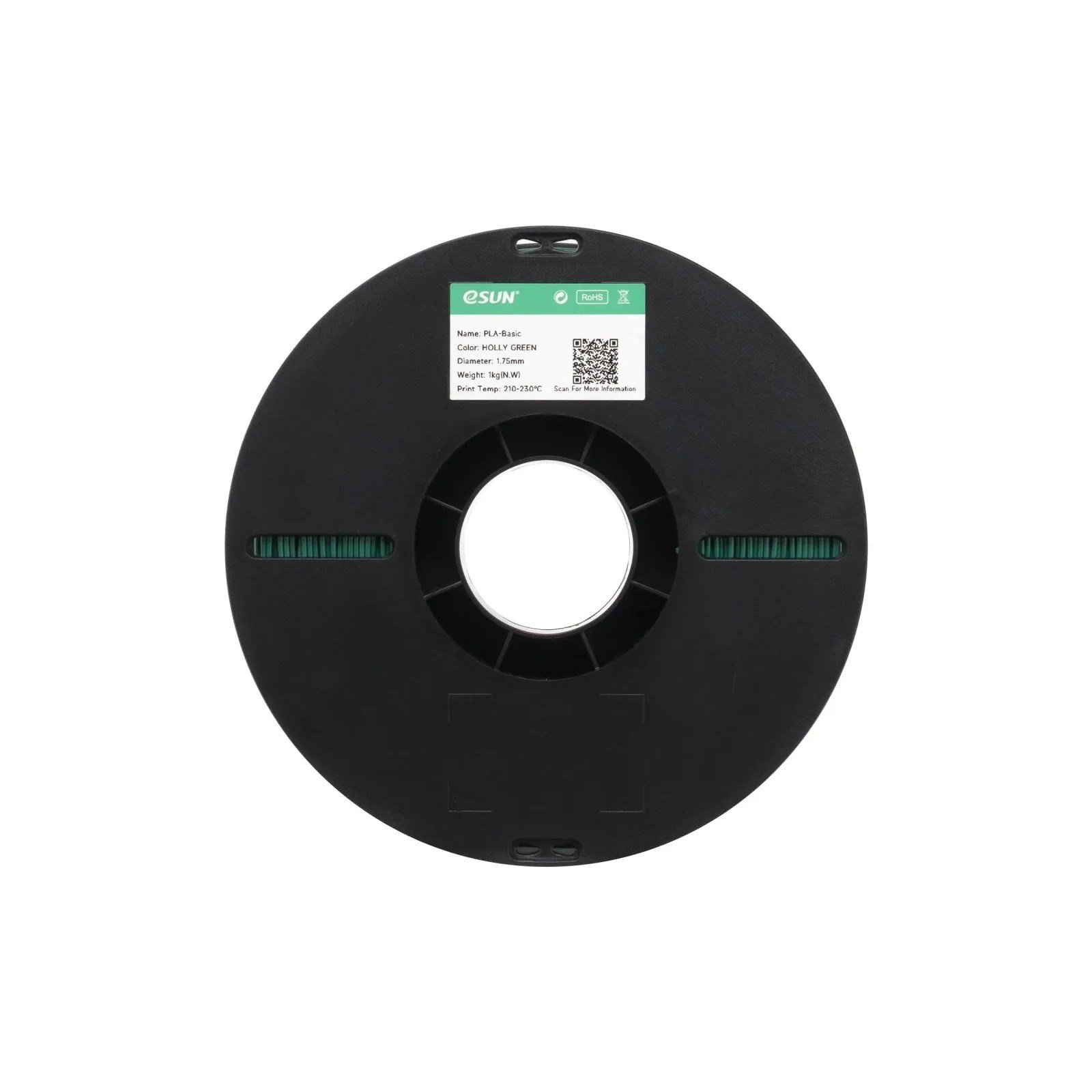 eSUN PLA Basic Holly Yeşil Filament 1.75mm 1 Kg