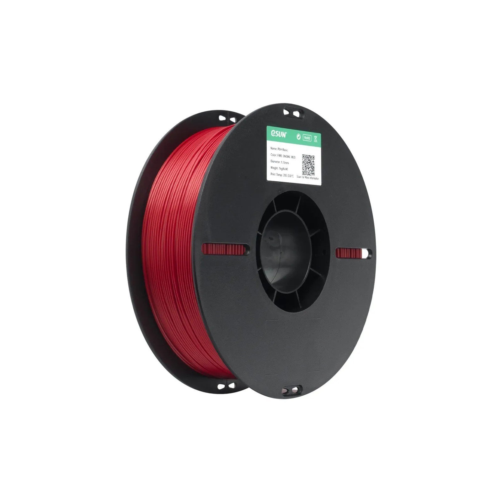 eSUN PLA Basic İtfaiye Kırmızısı Filament 1.75mm 1 Kg