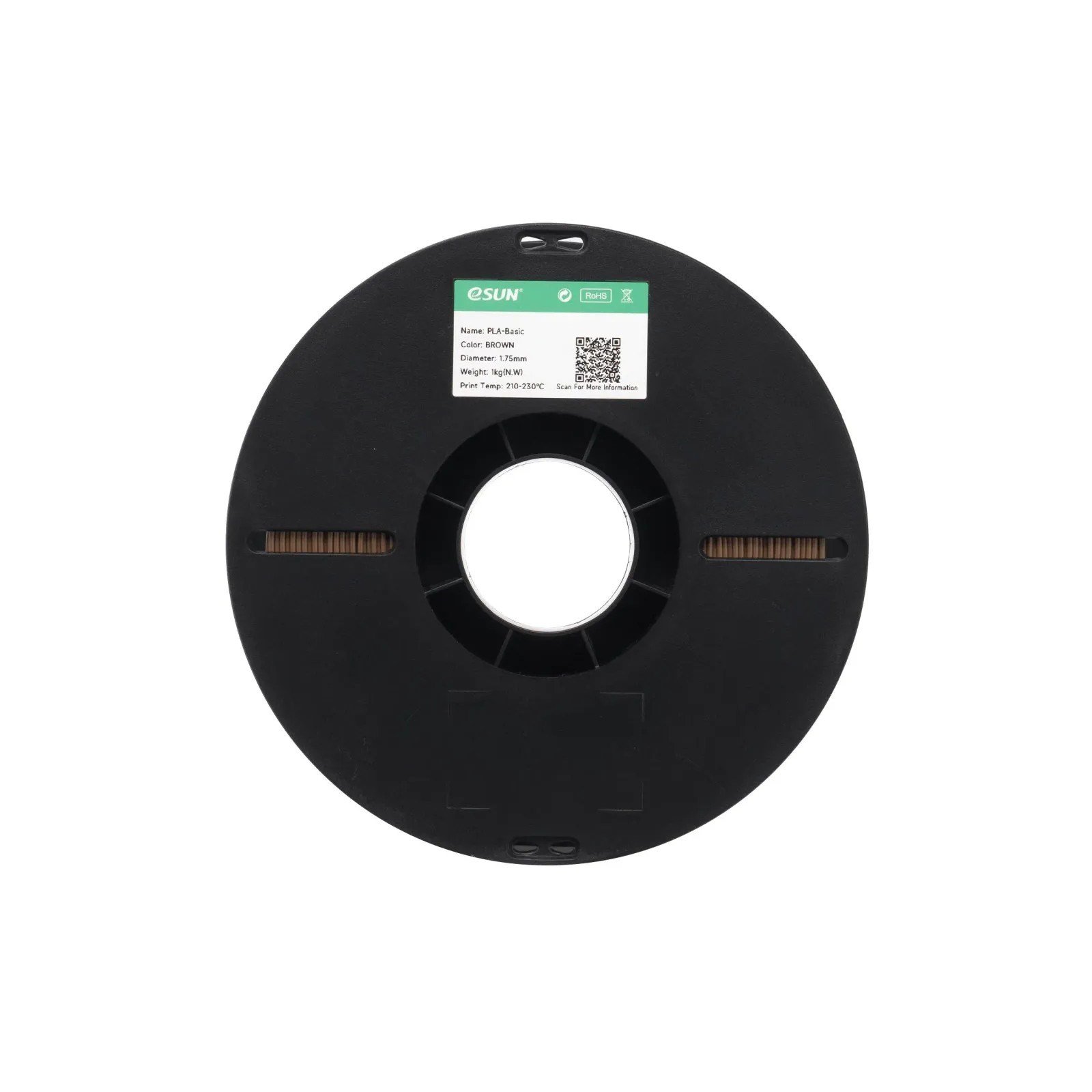 eSUN PLA Basic Kahverengi Filament 1.75mm 1 Kg