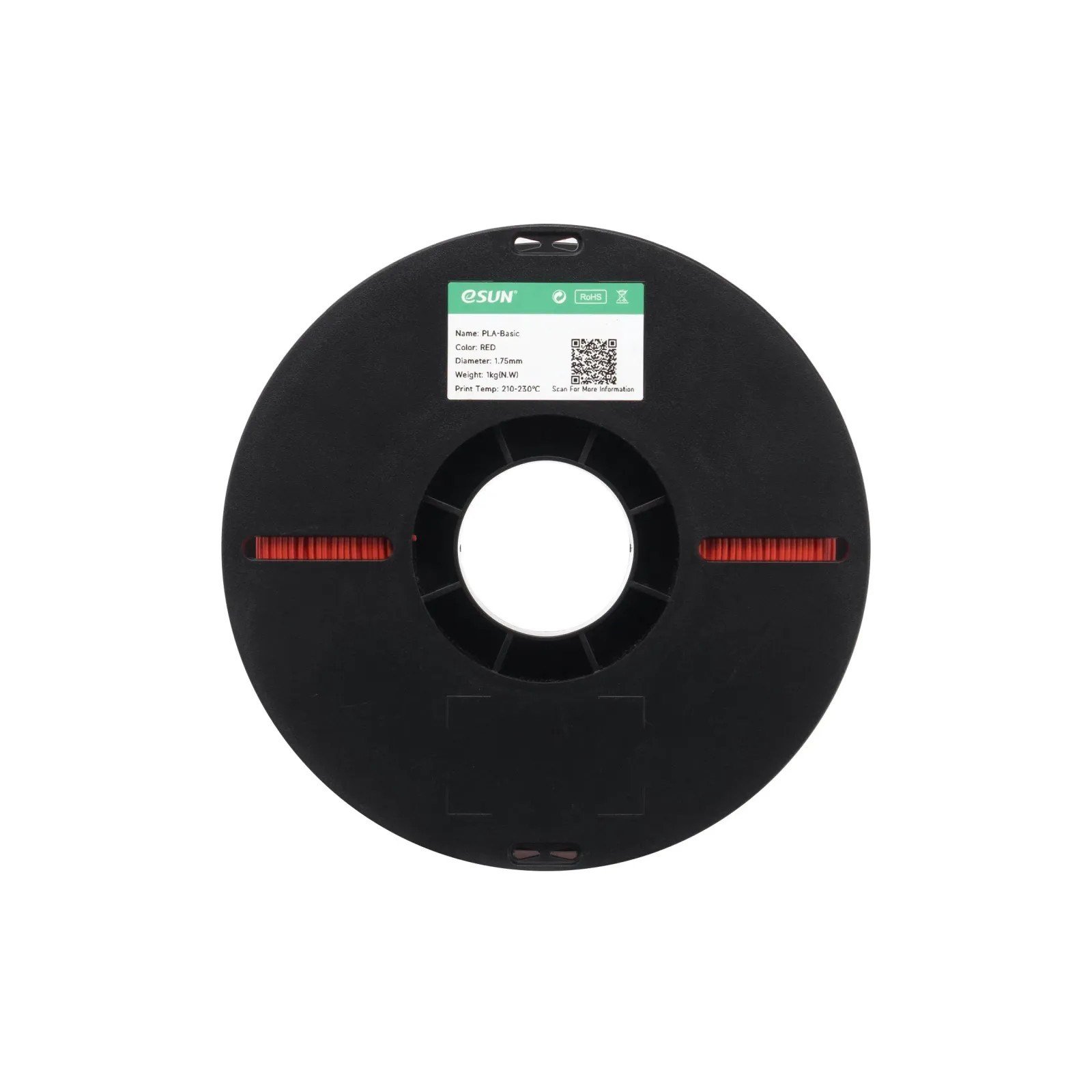 eSUN PLA Basic Kırmızı Filament 1.75mm 1 Kg