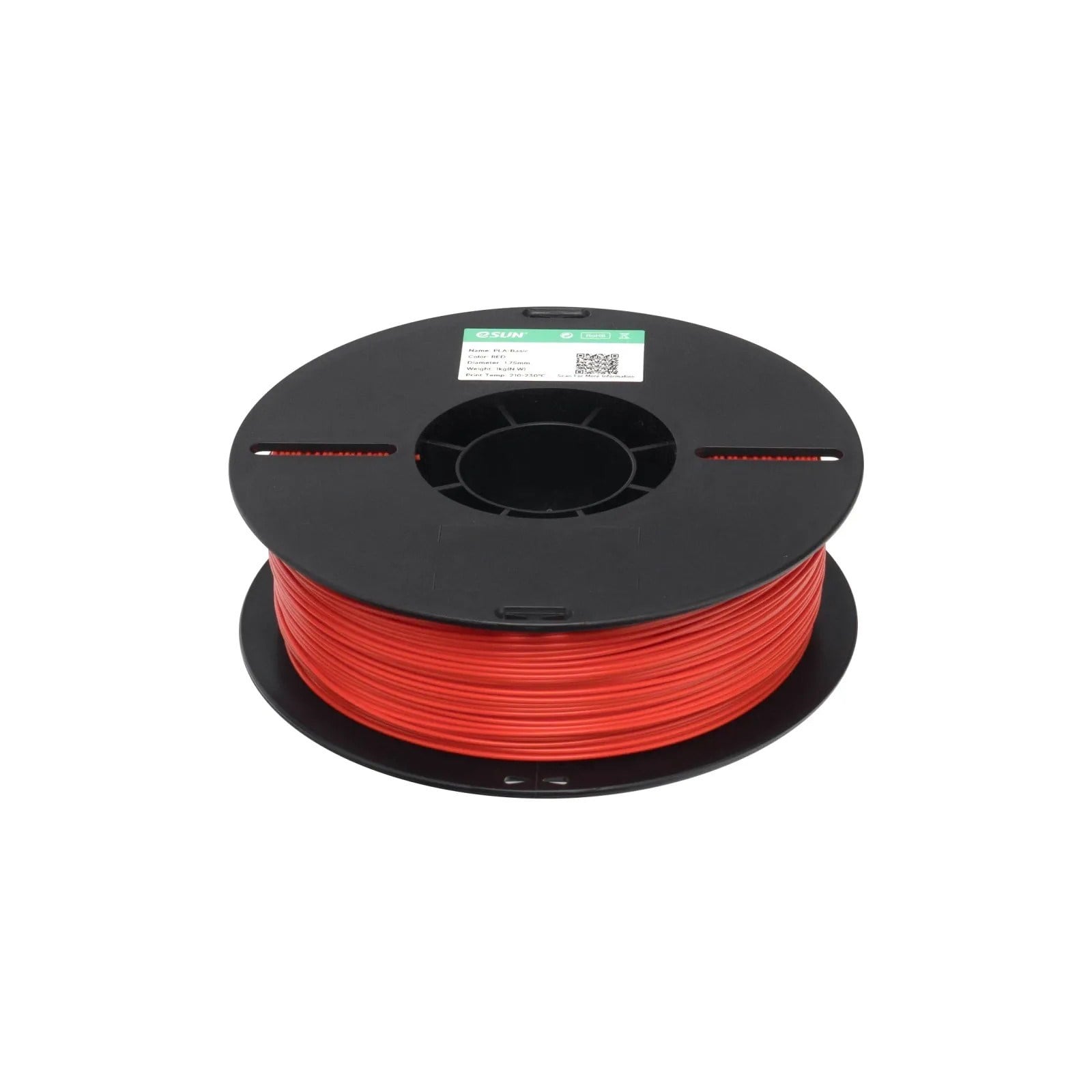 eSUN PLA Basic Kırmızı Filament 1.75mm 1 Kg