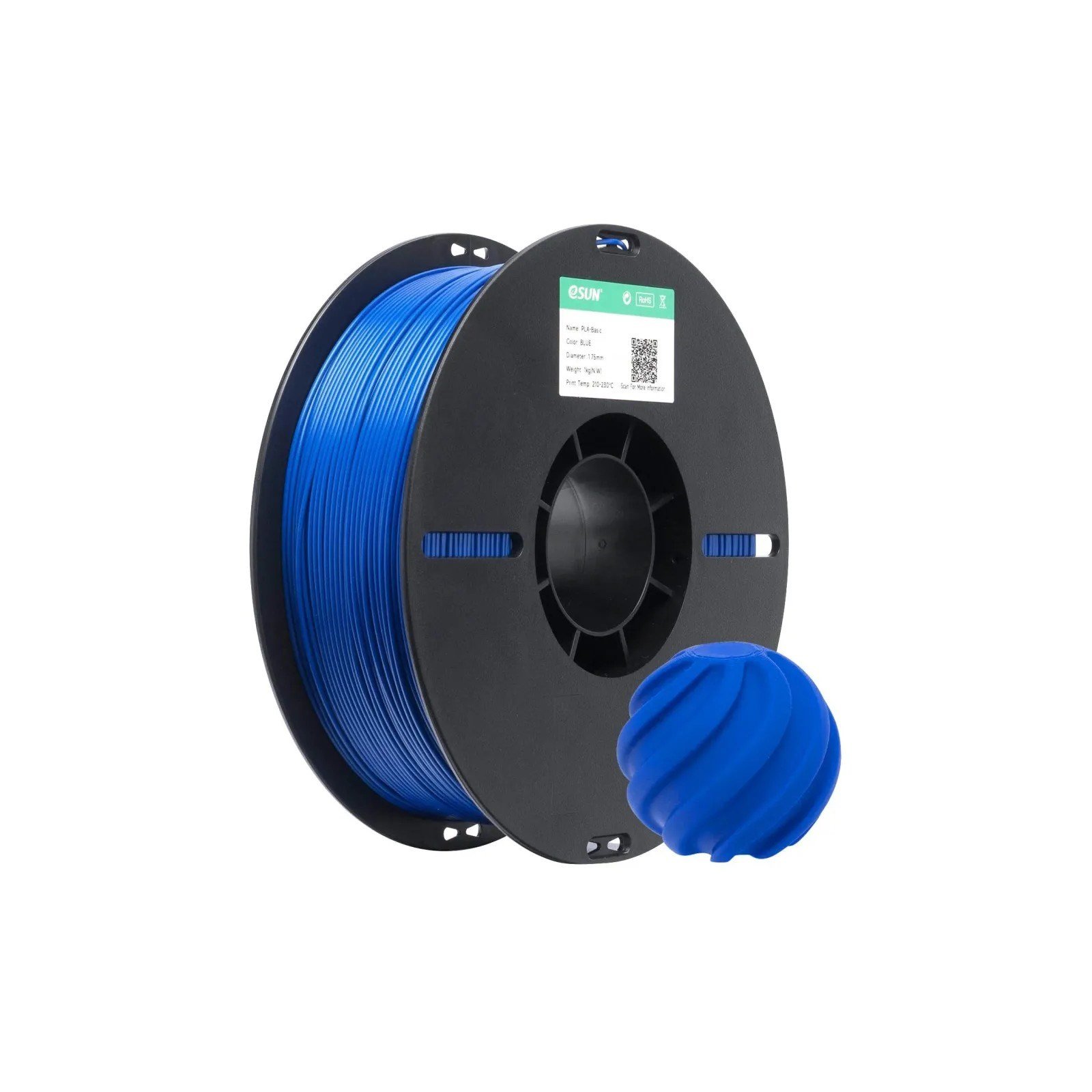 eSUN PLA Basic Mavi Filament 1.75mm 1 Kg