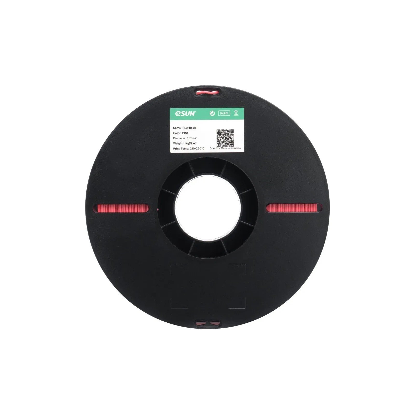 eSUN PLA Basic Pembe Filament 1.75mm 1 Kg