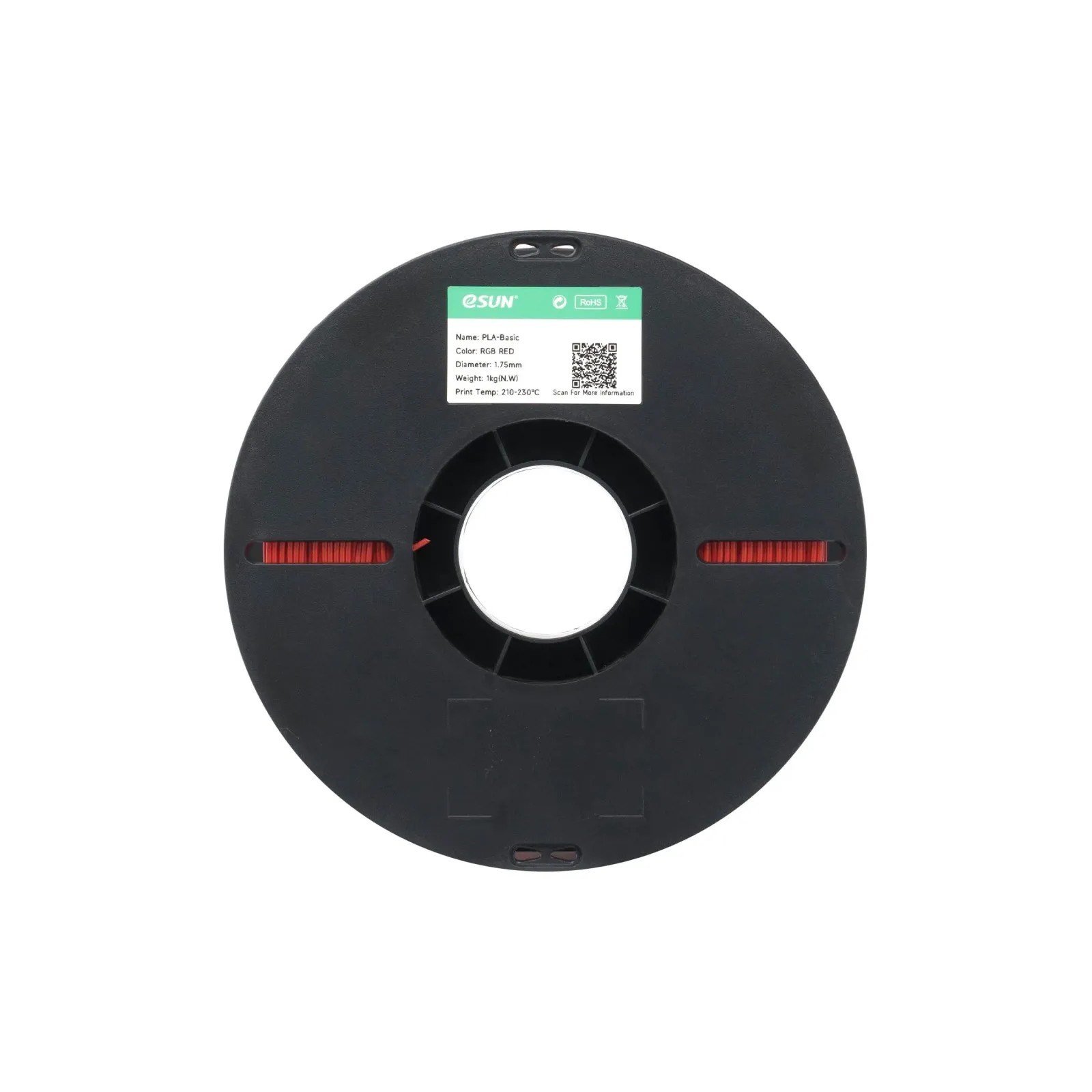 eSUN PLA Basic RGB Kırmızı Filament 1.75mm 1 Kg