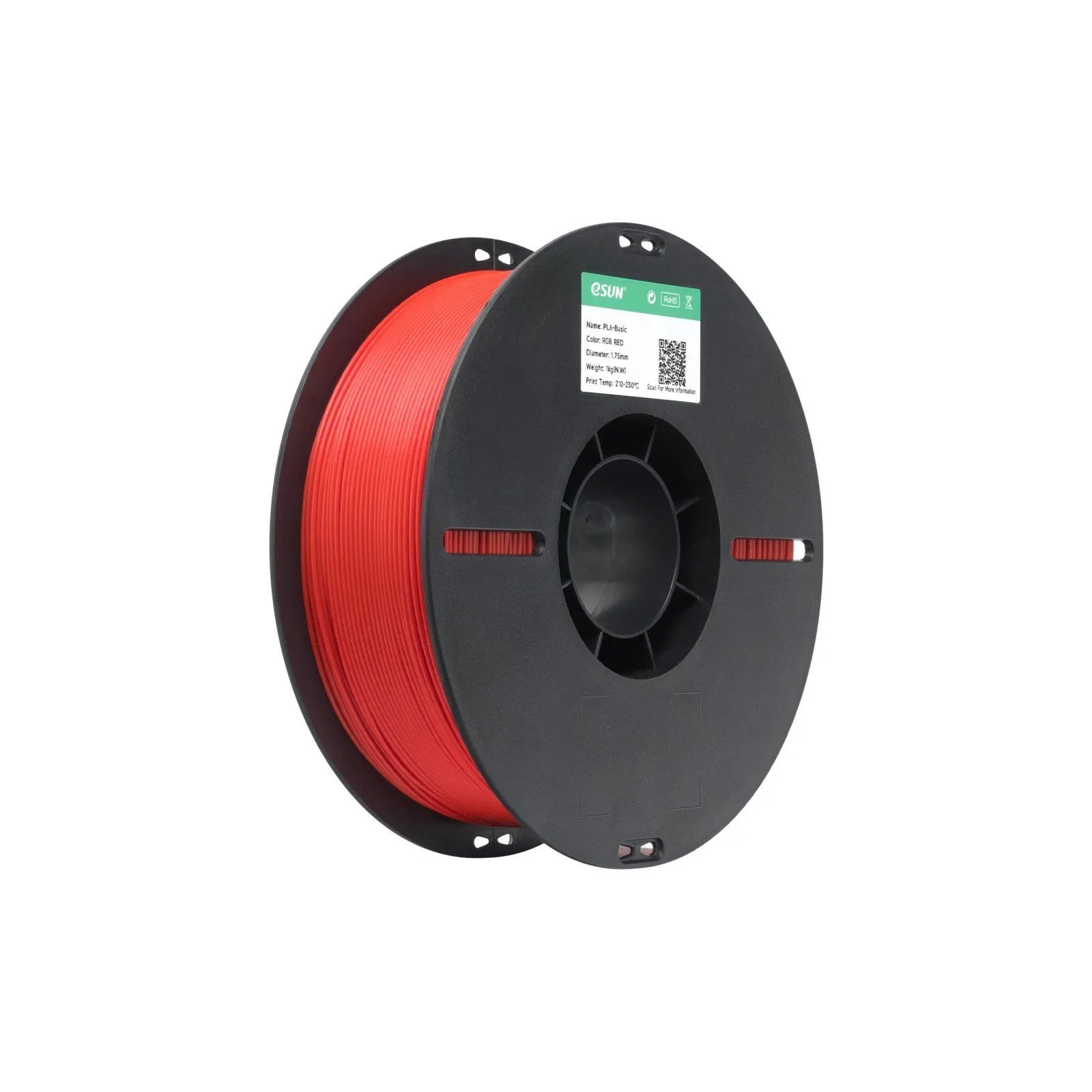 eSUN PLA Basic RGB Kırmızı Filament 1.75mm 1 Kg