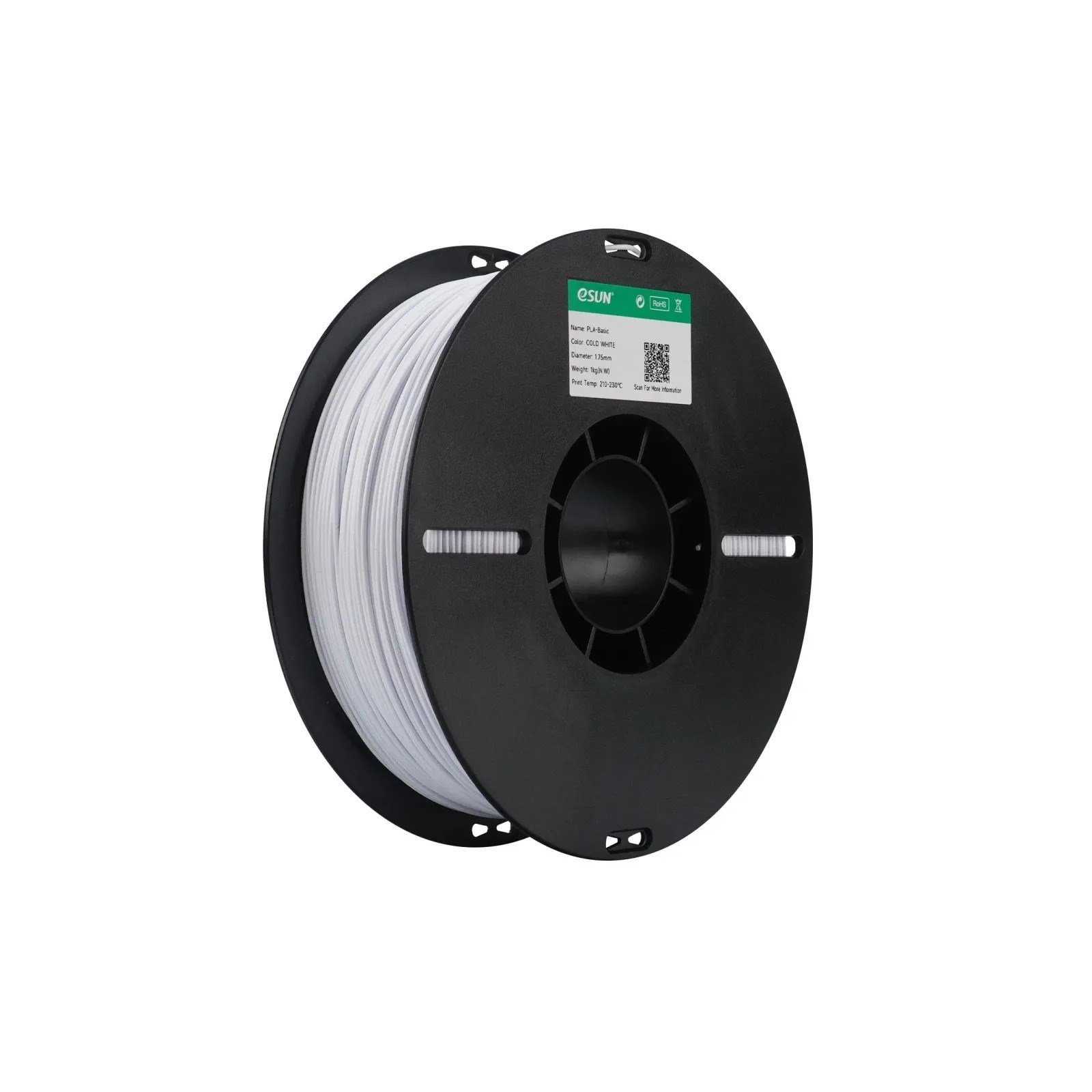 eSUN PLA Basic Soğuk Beyaz Filament 1.75mm 1 Kg