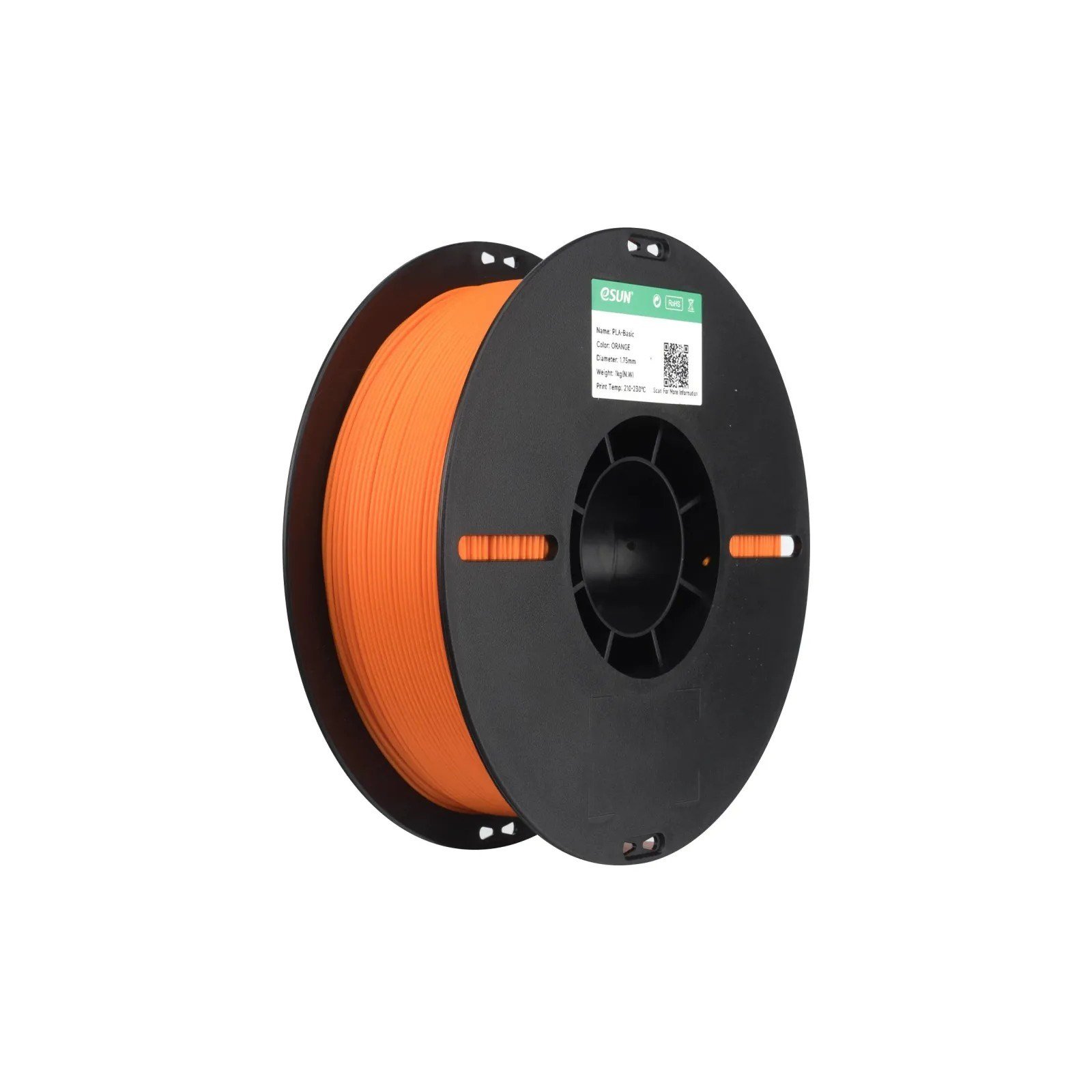 eSUN PLA Basic Turuncu Filament 1.75mm 1 Kg