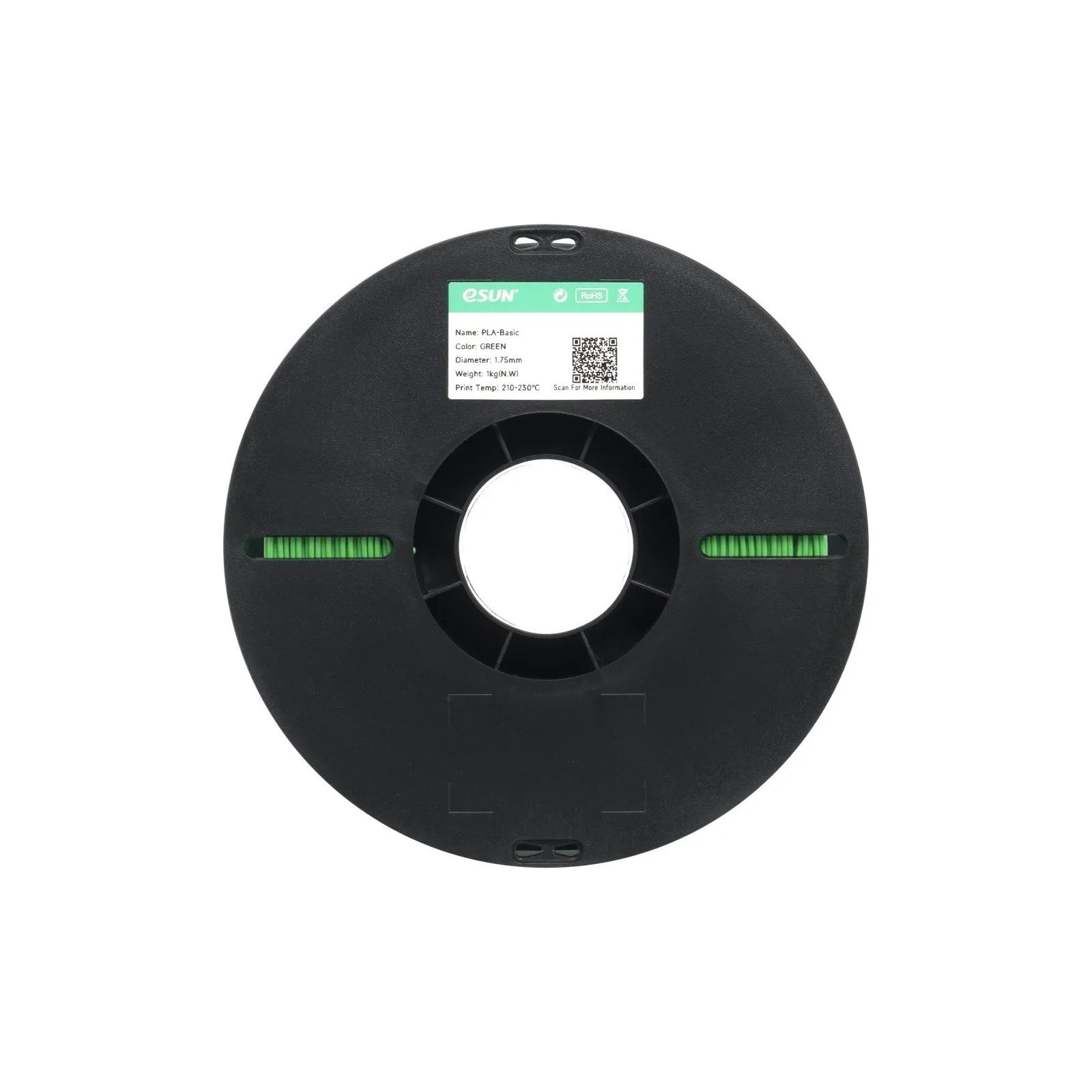 eSUN PLA Basic Yeşil Filament 1.75mm 1 Kg