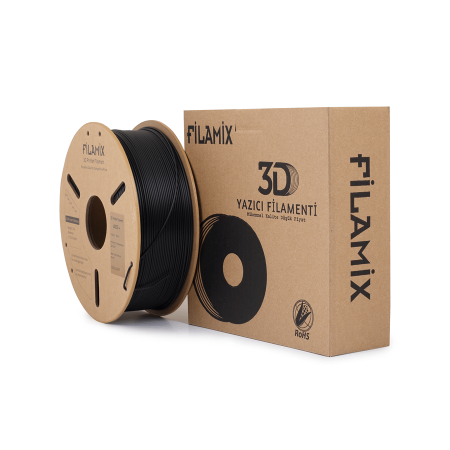 Filamix ABS+ Siyah Filament 1.75mm 1 Kg