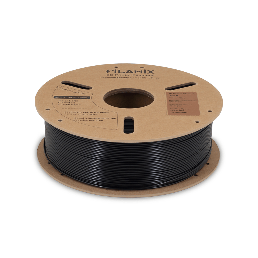 Filamix ASA Siyah Filament 1.75mm 1 Kg