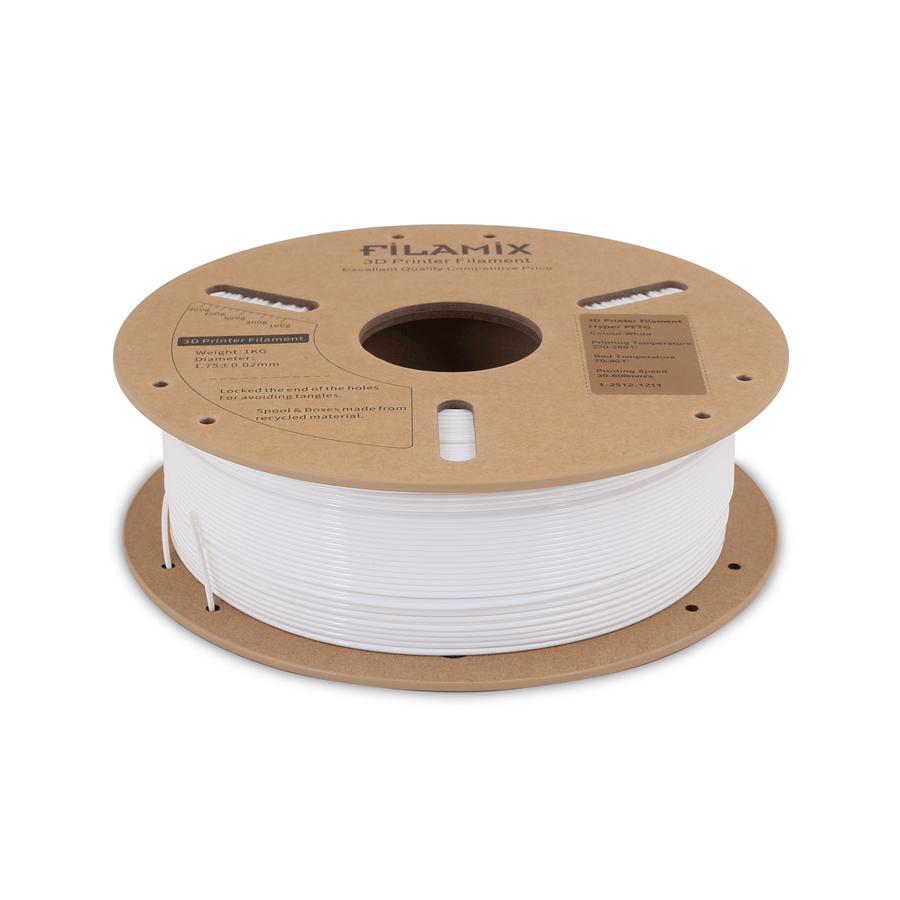 Filamix Hyper PETG Beyaz Filament 1.75mm 1 Kg