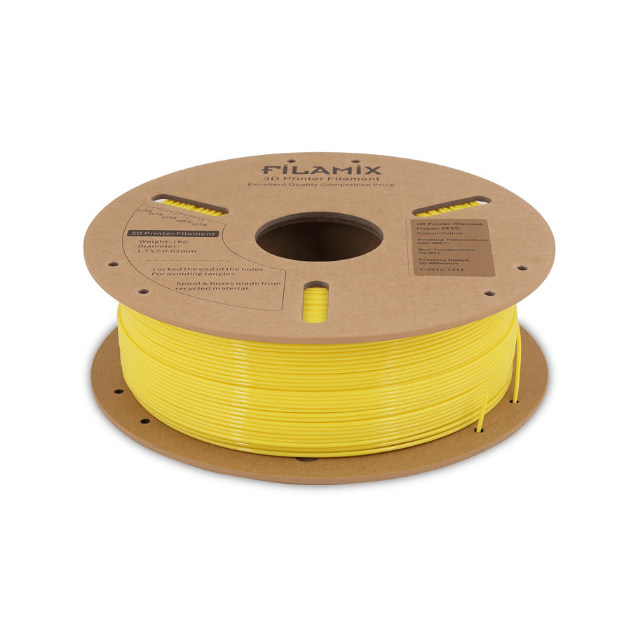 Filamix Hyper PETG Sarı Filament 1.75mm 1 Kg