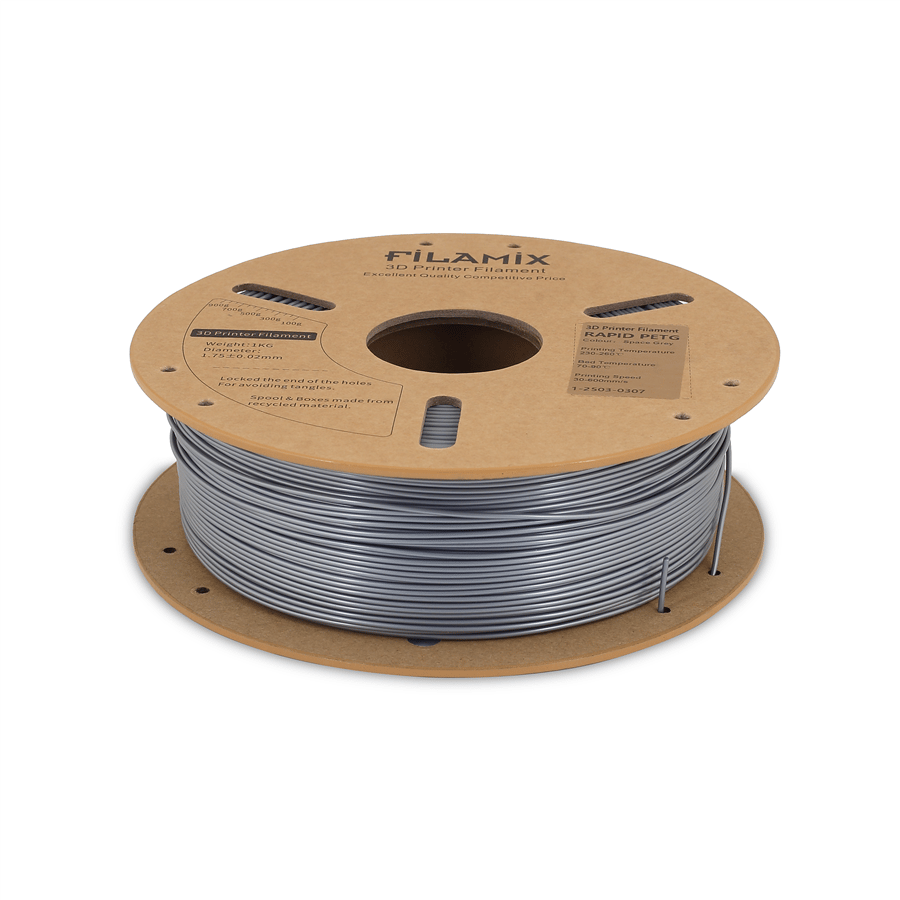 Filamix Hyper PETG Uzay Gri Filament 1.75mm 1 Kg