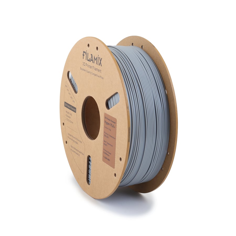Filamix Hyper Speed PLA+ Gri Filament 1.75mm 1 Kg