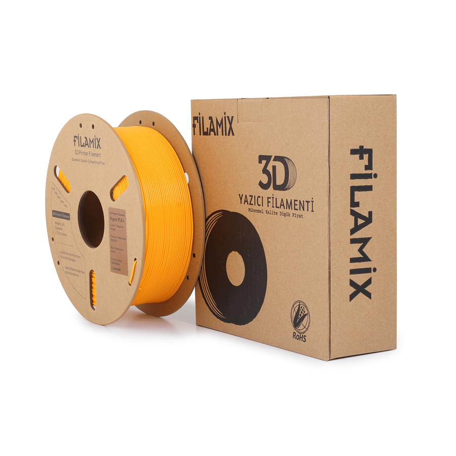 Filamix Hyper Speed PLA+ Mandalina Turuncu Filament 1.75mm 1 Kg