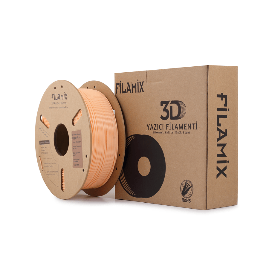 Filamix Hyper Speed PLA+ Şampanya Filament 1.75mm 1 Kg