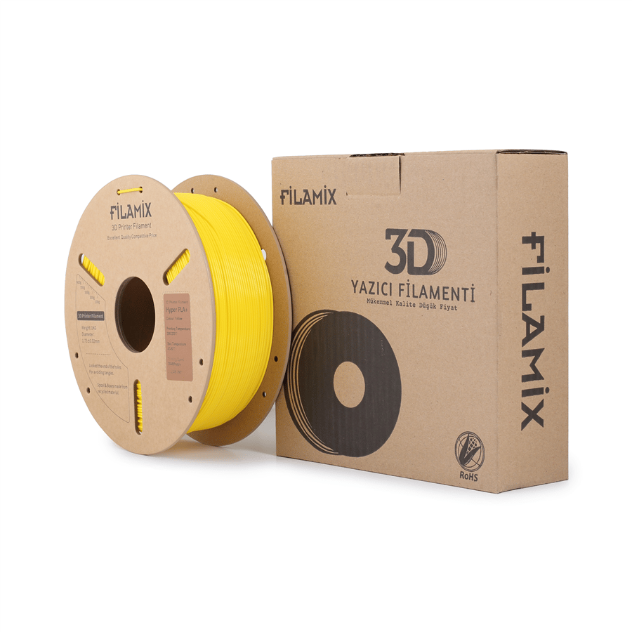 Filamix Hyper Speed PLA+ Sarı Filament 1.75mm 1 Kg