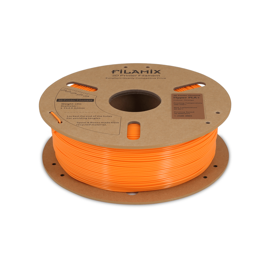 Filamix Hyper Speed PLA+ Turuncu Filament 1.75mm 1 Kg
