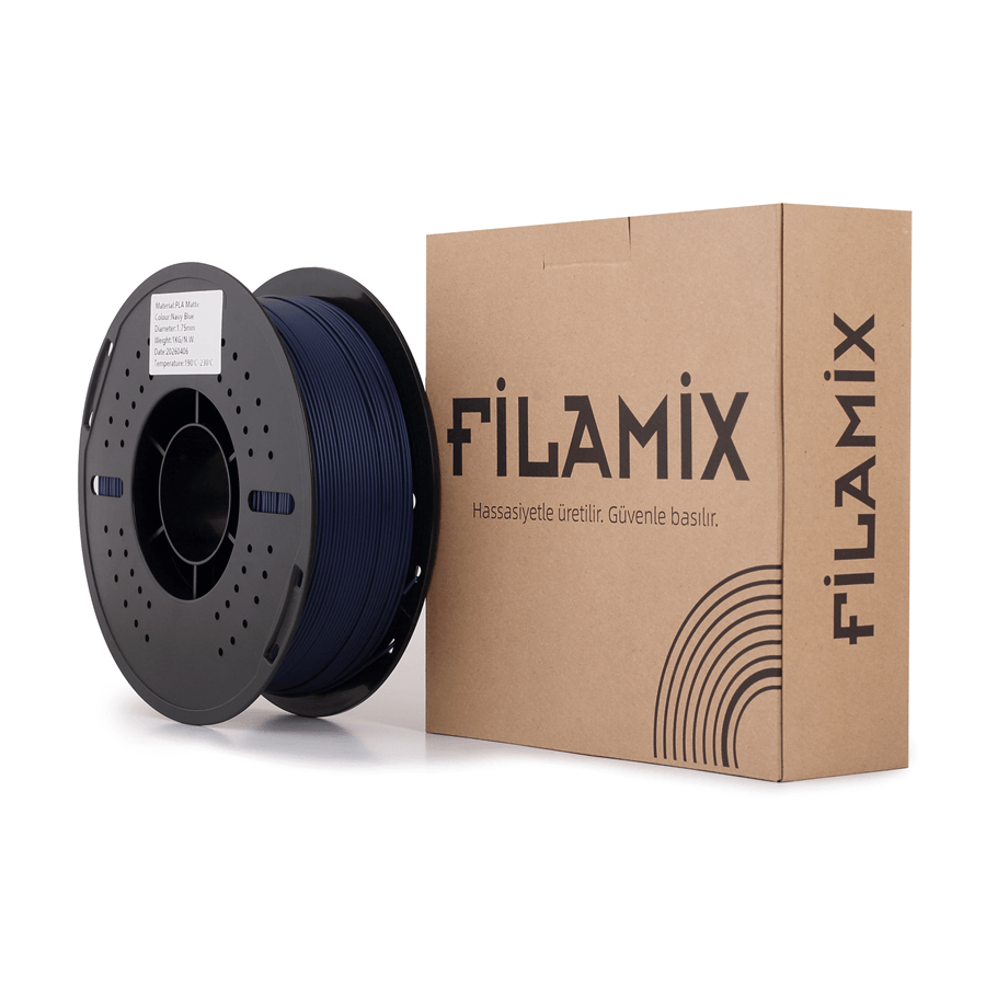 Filamix PLA Mat Lacivert Filament 1.75mm 1 Kg