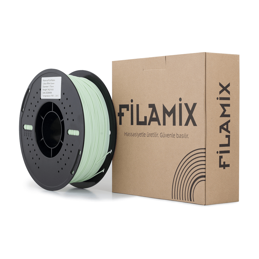 Filamix PLA Mat Mint Yeşili Filament 1.75mm 1 Kg