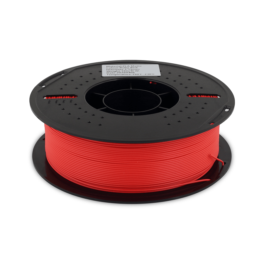 Filamix PLA Mat Yakut Kırmızısı Filament 1.75mm 1 Kg