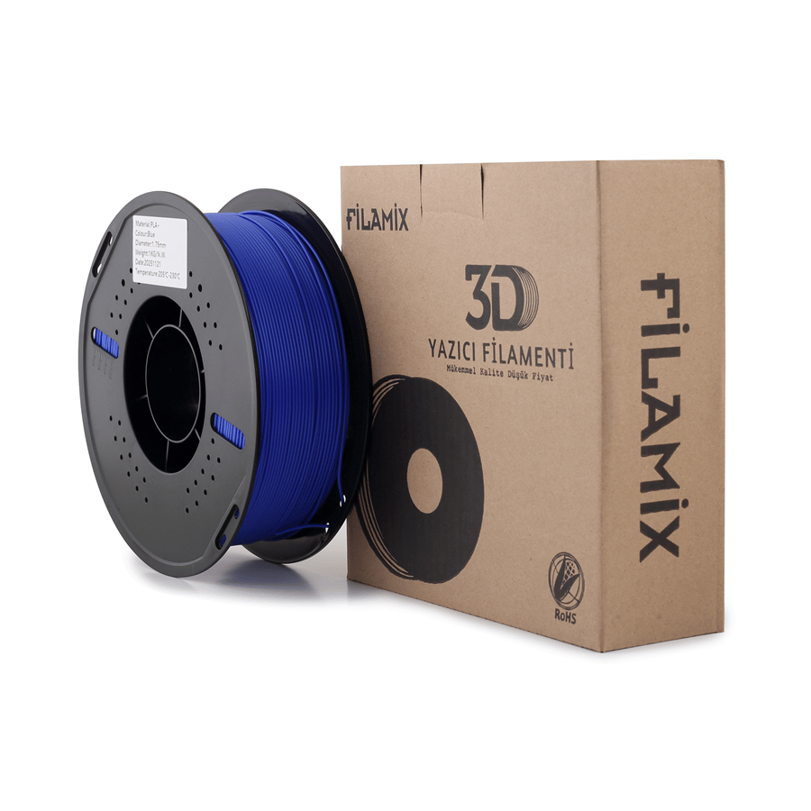Filamix PLA+ Mavi Filament 1.75mm 1 Kg