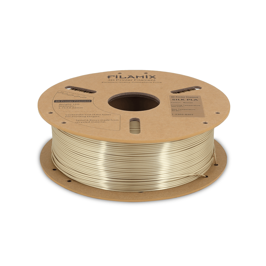Filamix Silk PLA Bronz Filament 1.75mm 1 Kg