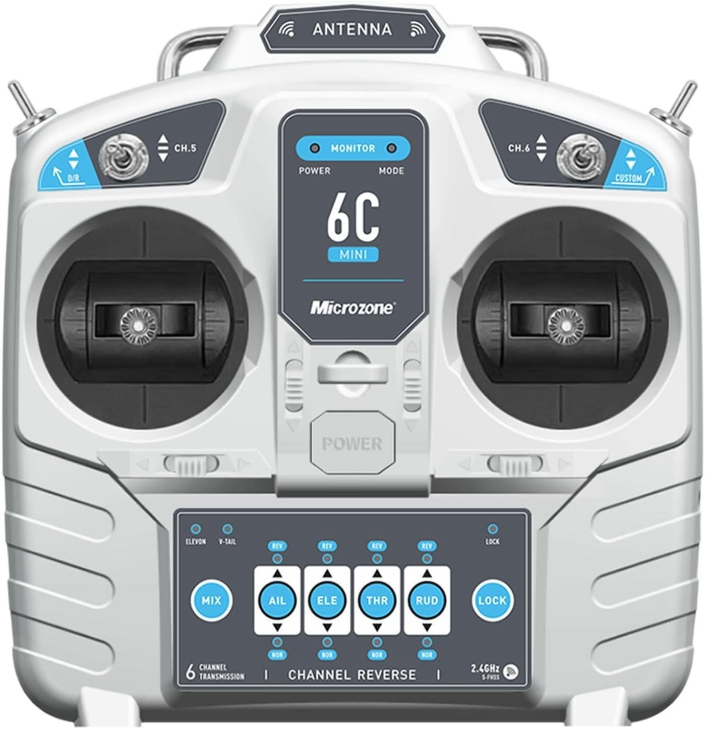 Microzone MC6C 2.4GHZ 6 Kanal Alıcı-Verici Drone Kumandası