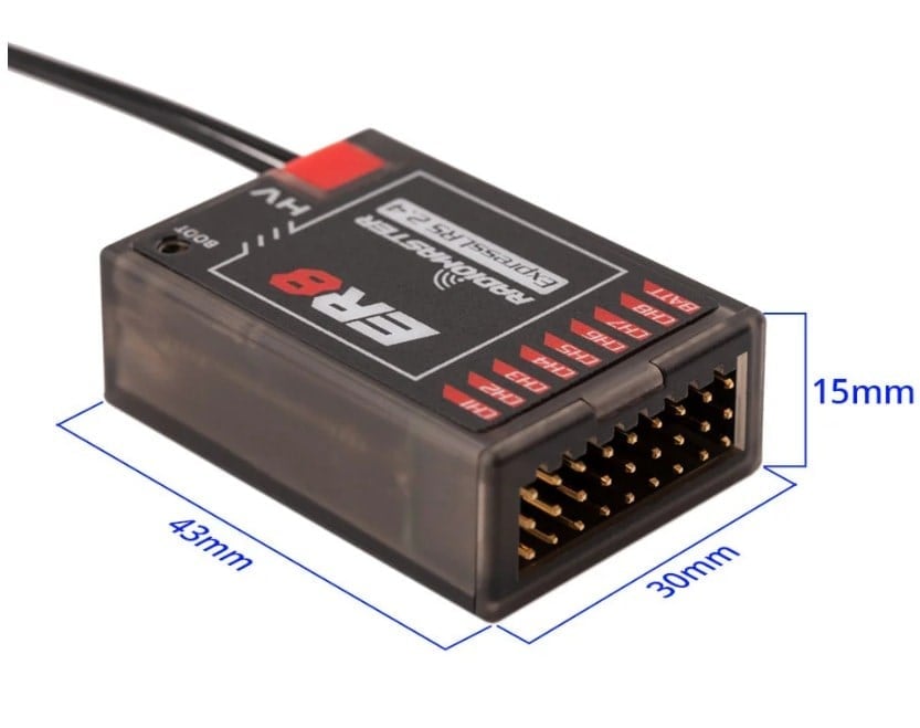Radiomaster ER8 2.4Ghz ELRS PWM Receiver