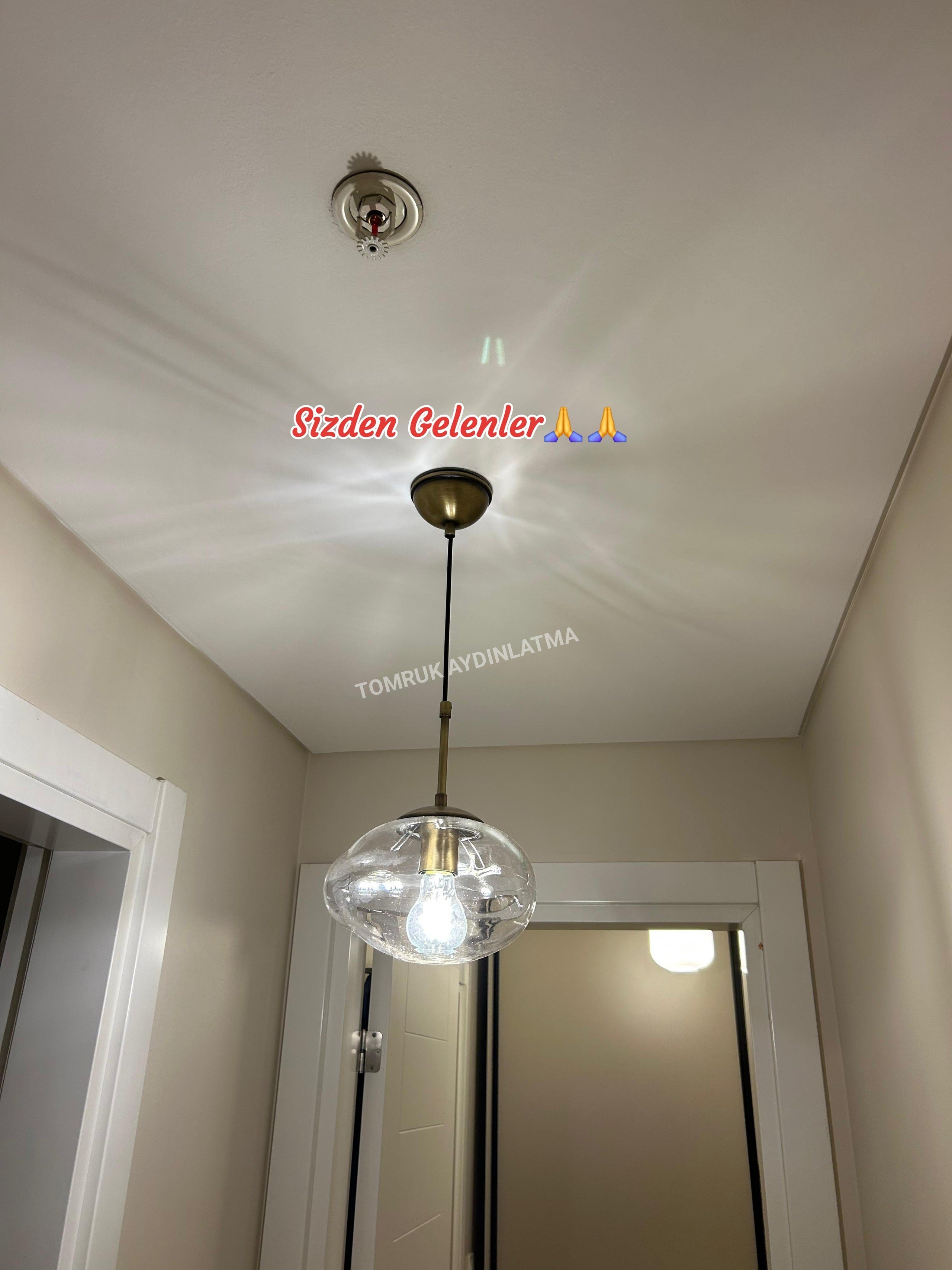 BULUT TEKLİ SARKIT AVİZE