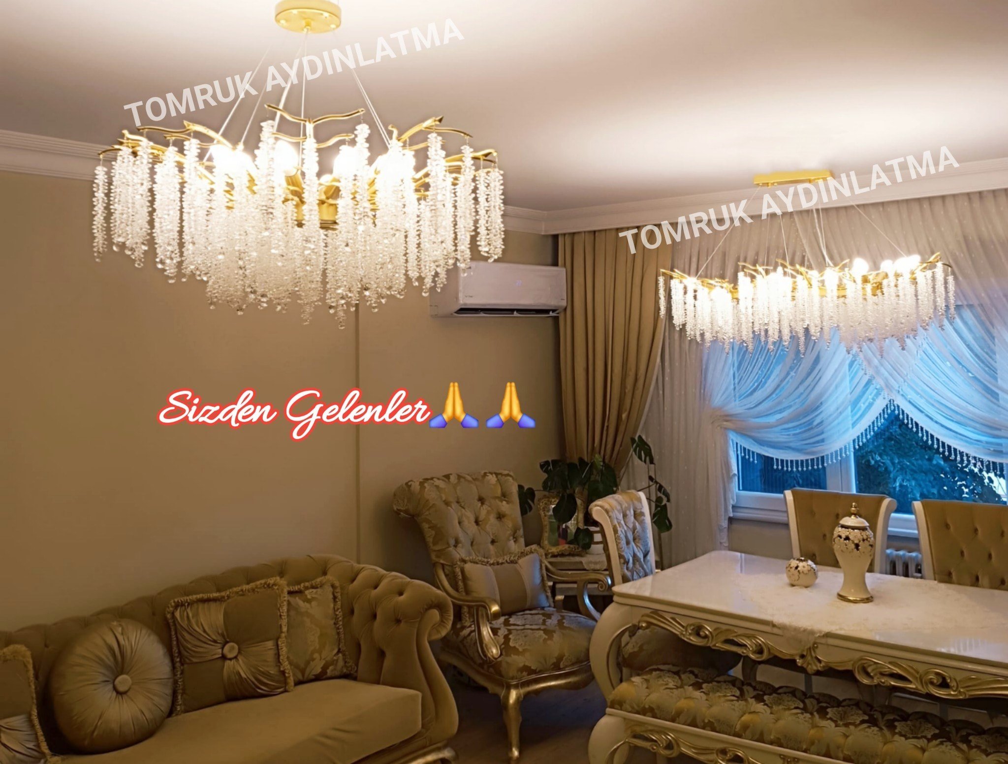 DIAMOND SERİP 80'lik AVİZE
