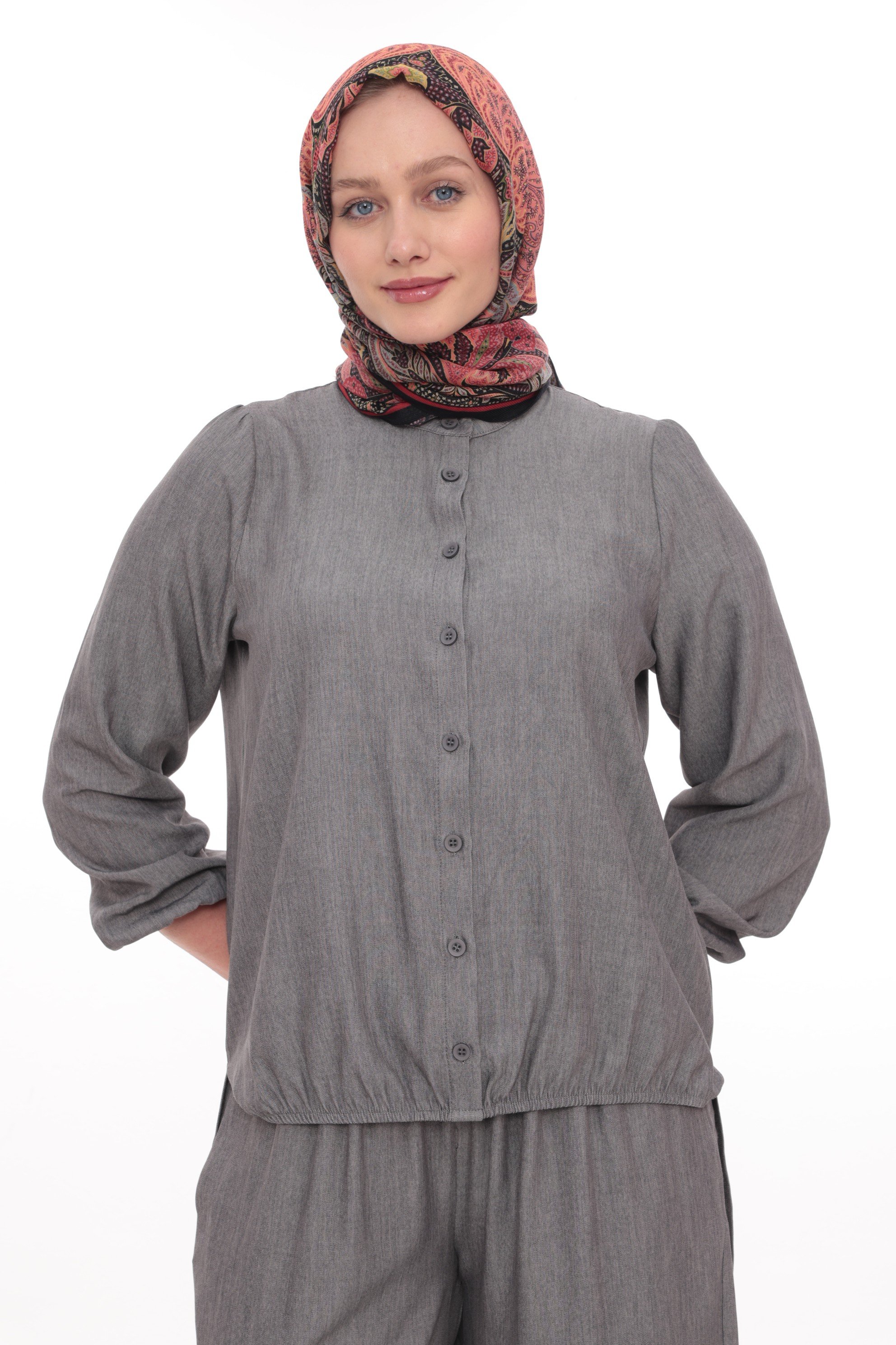 PY018/ Gömlek Pantolon Takımı