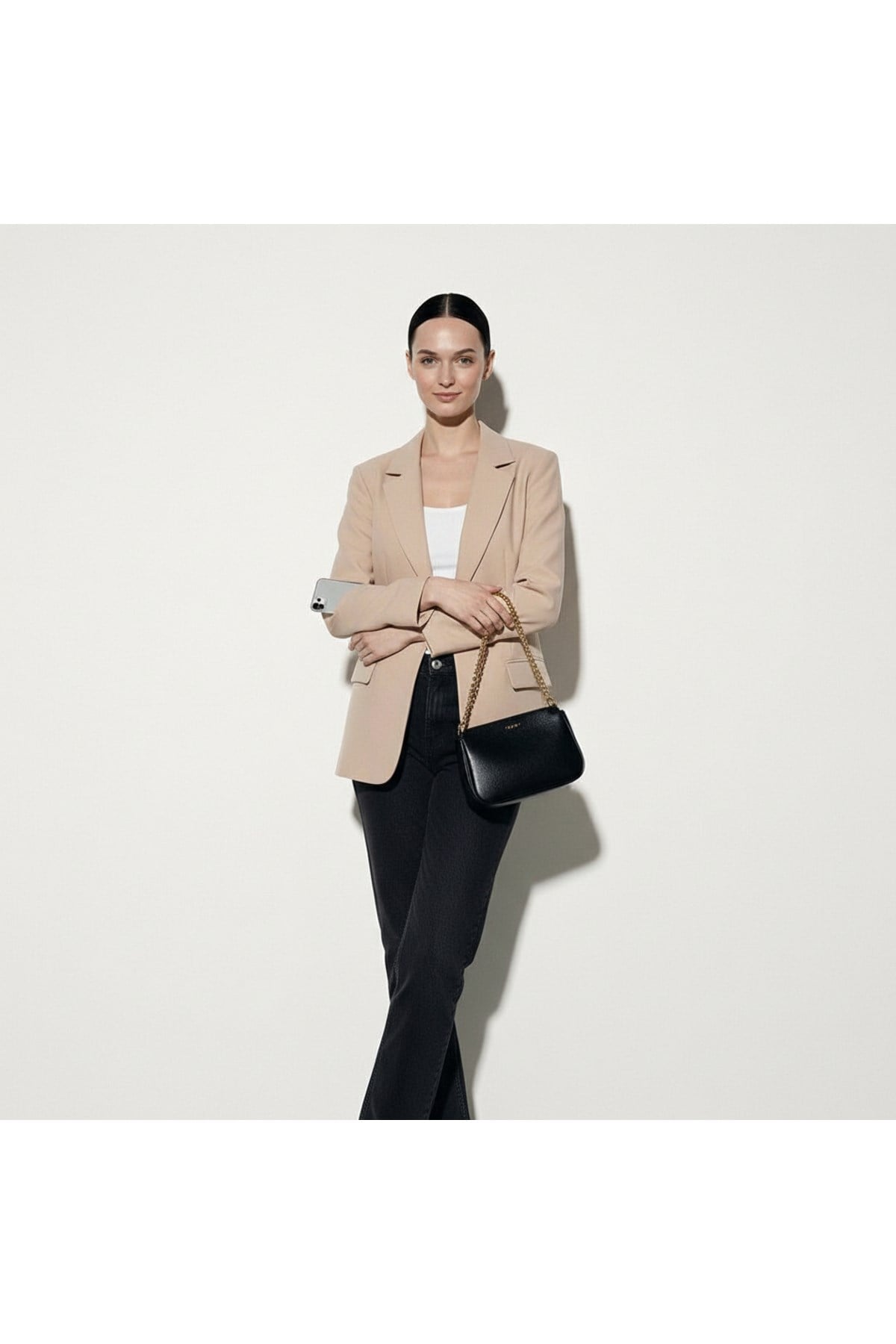 Kadın Astarlı Spor Blazer Ceket