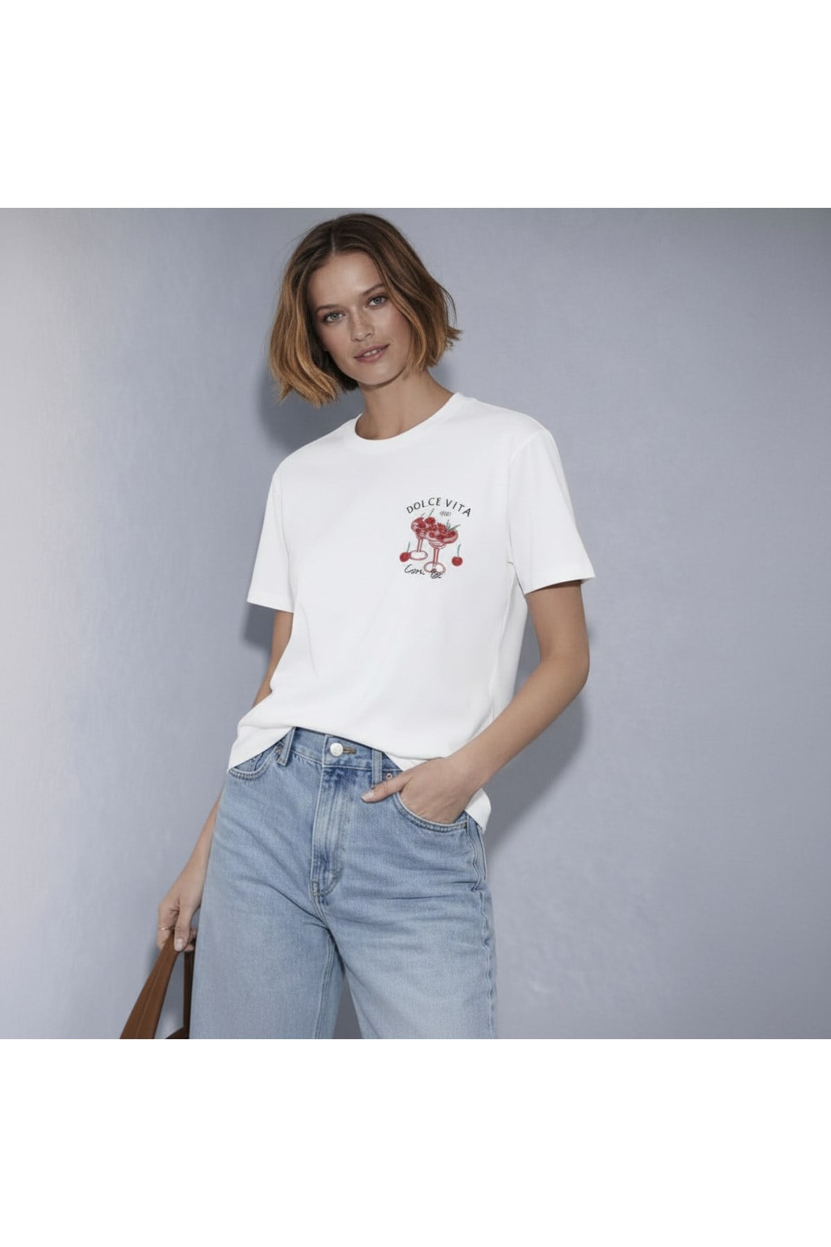 Kadın Baskılı Tasarım Tshirt