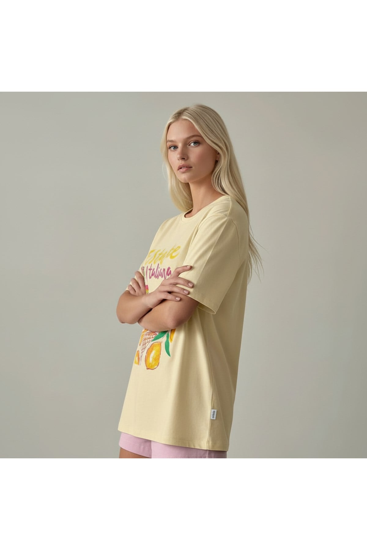 Kadın Baskılı Tasarım Tshirt