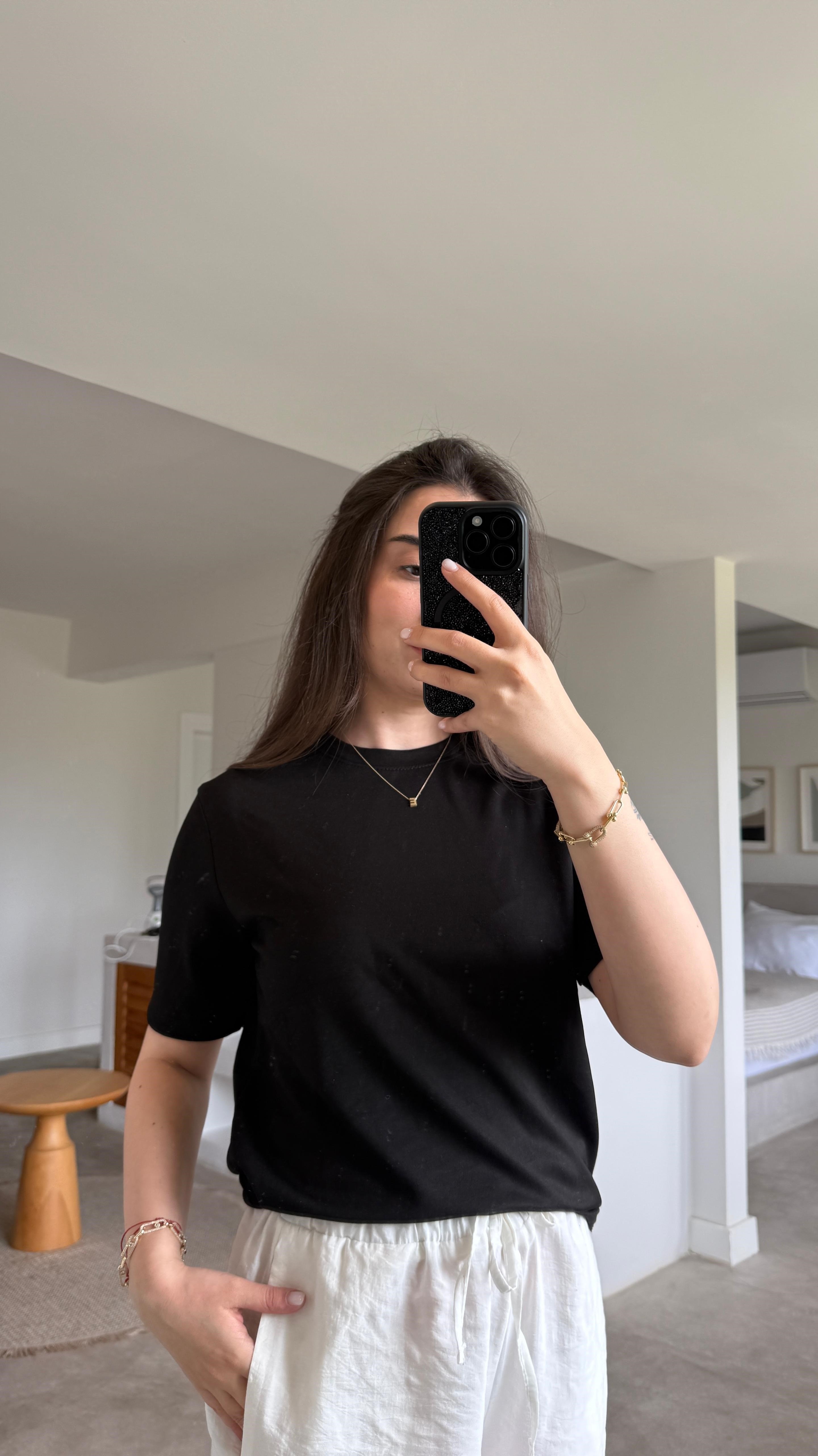BASIC T-SHIRT SİYAH