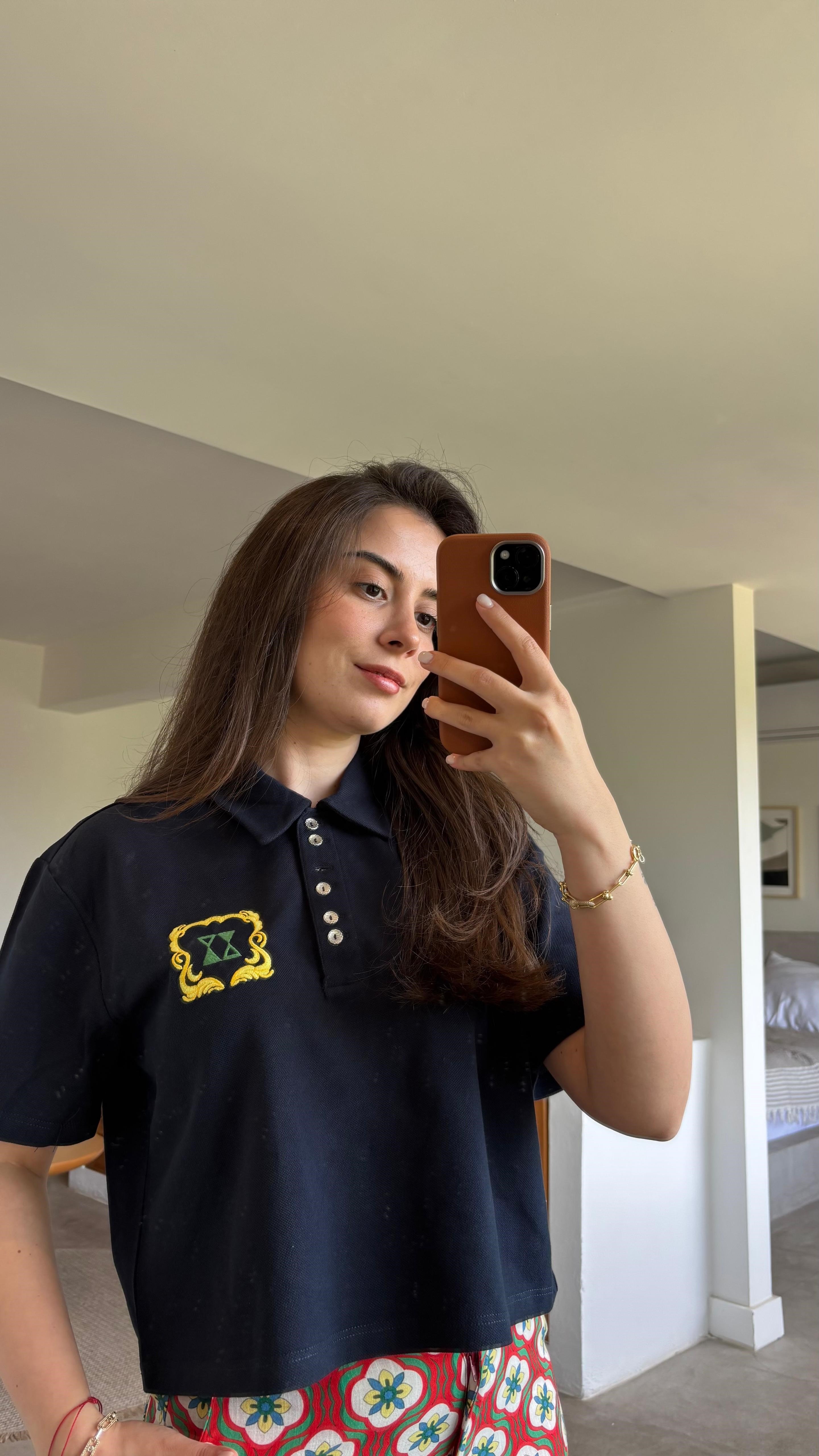 POLO YAKA LACİVERT