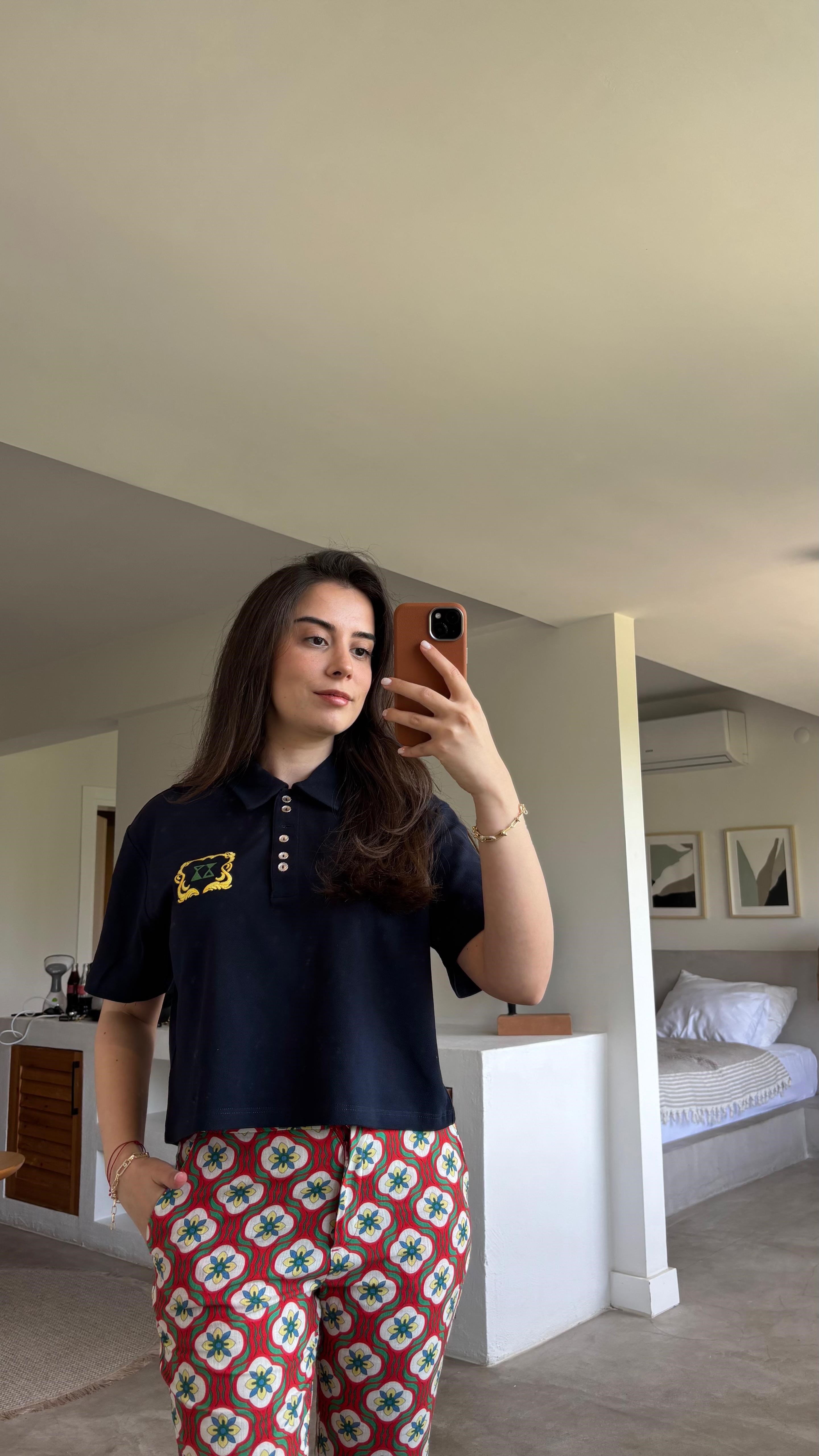 POLO YAKA LACİVERT