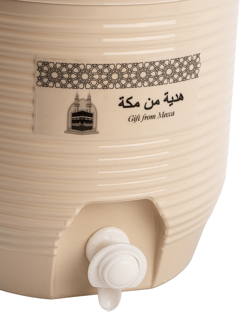 Şifa Sebili - 6 Litre Zemzem ve Su Sebili - 6 Adet Karton Bardak Hediyeli